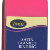 Bright Pink Satin Blanket Binding (117794022)