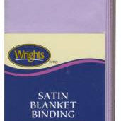 Lavender Satin Blanket Binding (117794051)