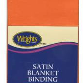 Orange Satin Blanket Binding (117794058)