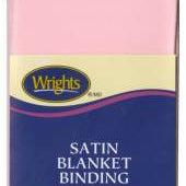 Pink Satin Blanket Binding
