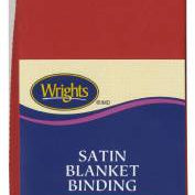 Red Satin Blanket Binding (117794065)