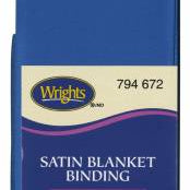 Snorkel Blue Satin Blanket Binding (117794672)