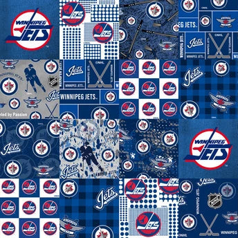 NHL Cheater Quilt Winnipeg Jets - Sykel Fleece
