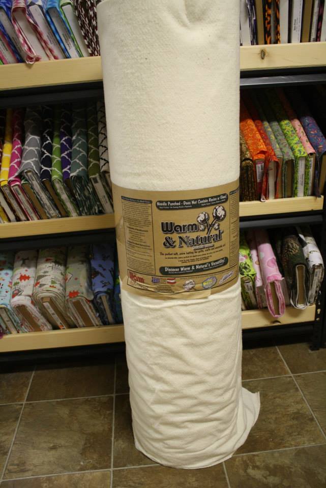 Warm & Natural Cotton Batting - 90in Wide