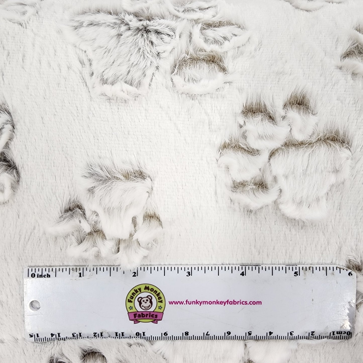 Coca Mocha Prism Paws Luxe - Shannon Fabrics Cuddle Minky