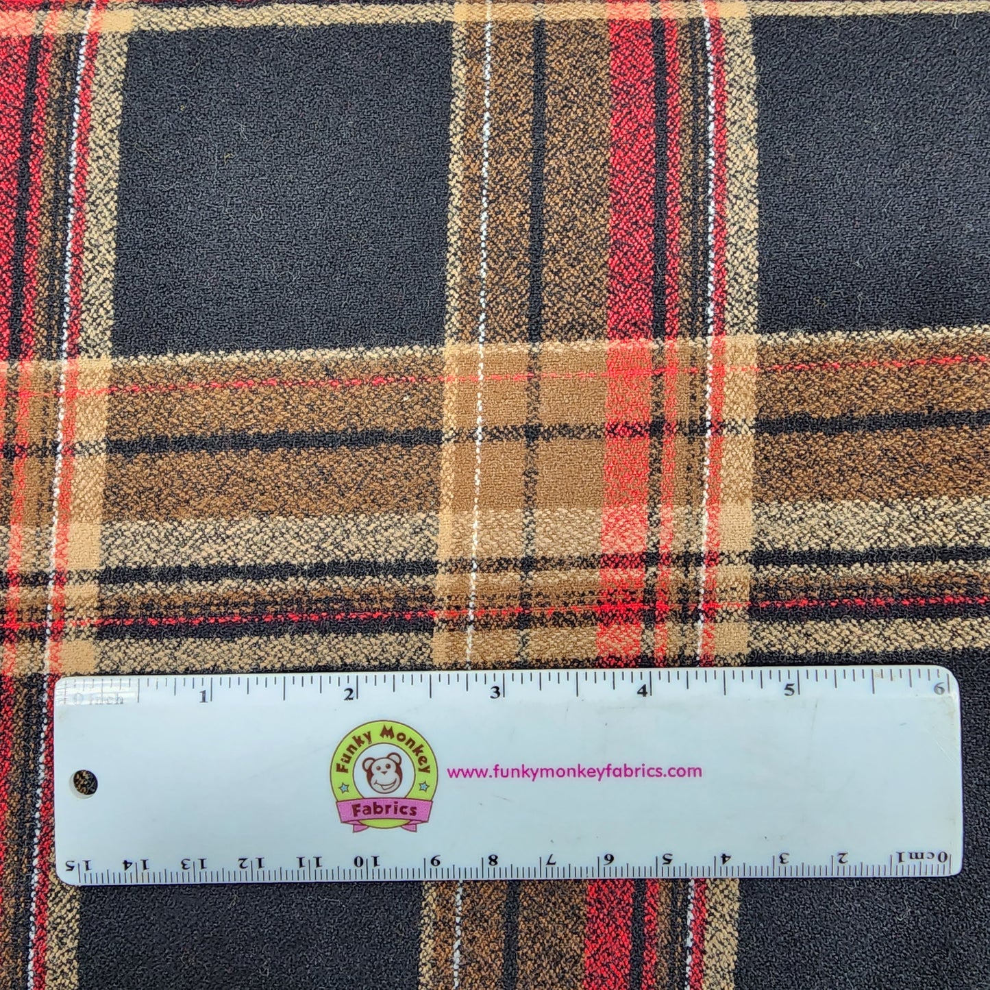 Russet Mammoth Plaid - Robert Kaufman Flannel