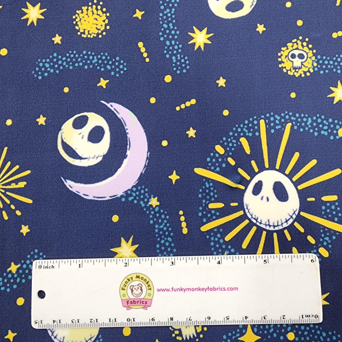 CLEARANCE Astral Jack Skellington - Camelot Minky