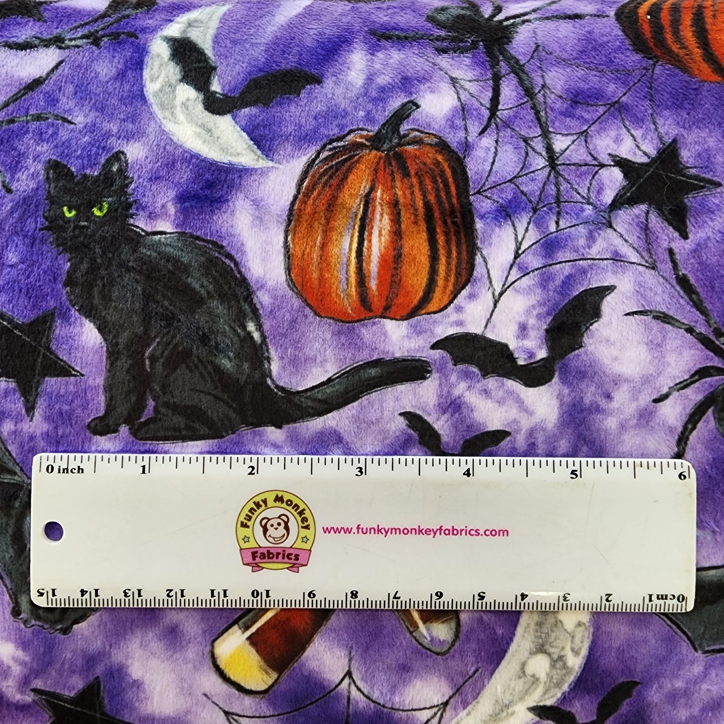 Happy Haunting Digital - Shannon Fabrics Cuddle Minky