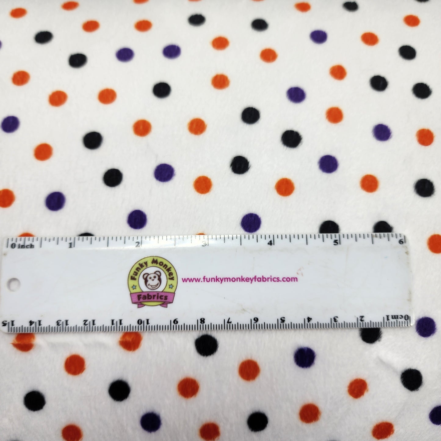 Halloween Dot Digital - Shannon Fabrics Cuddle Minky