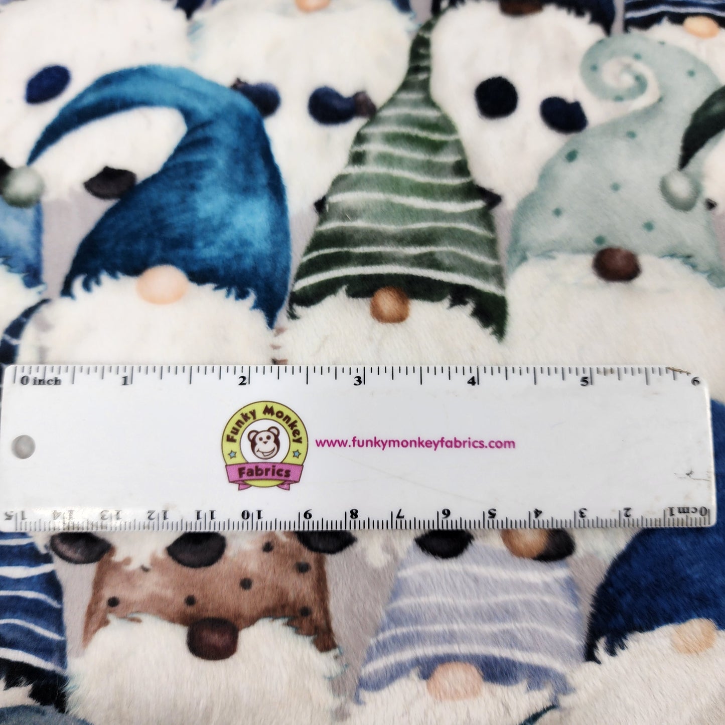 Gnome One Like You Juniper Digital - Shannon Fabrics Cuddle Minky