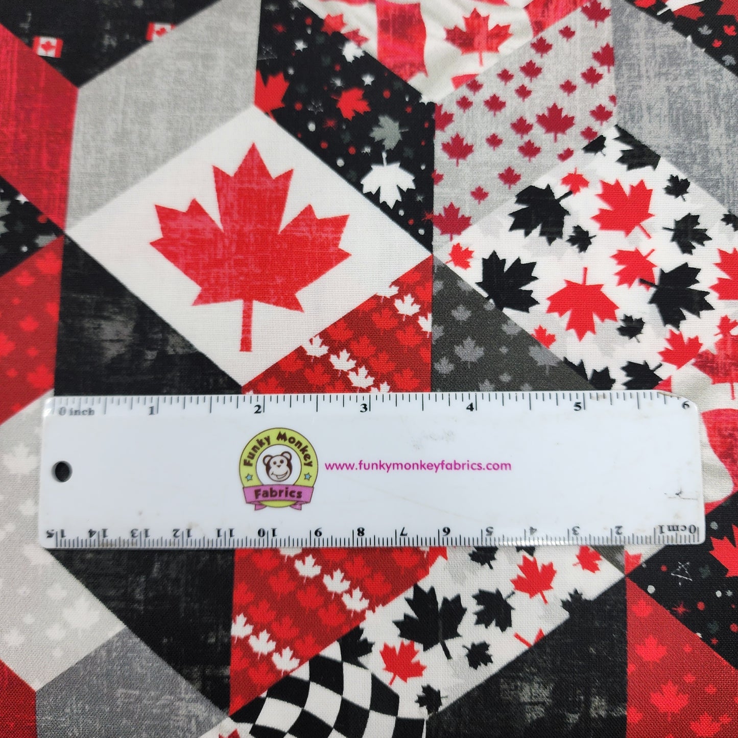 3D Blocks Canadian Spirit - Windham Fabrics Cotton