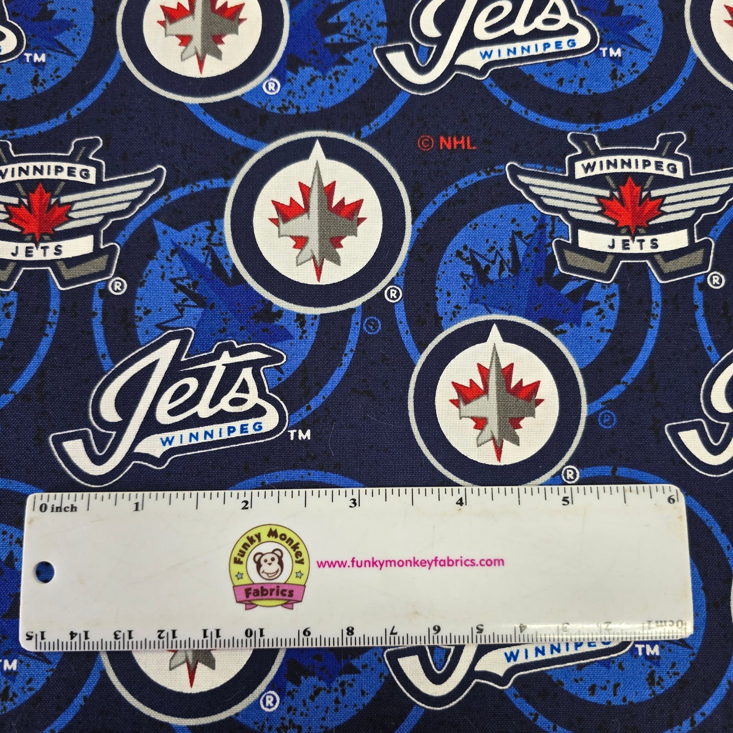 NHL Tone on Tone Winnipeg Jets - Sykel Enterprises Cotton