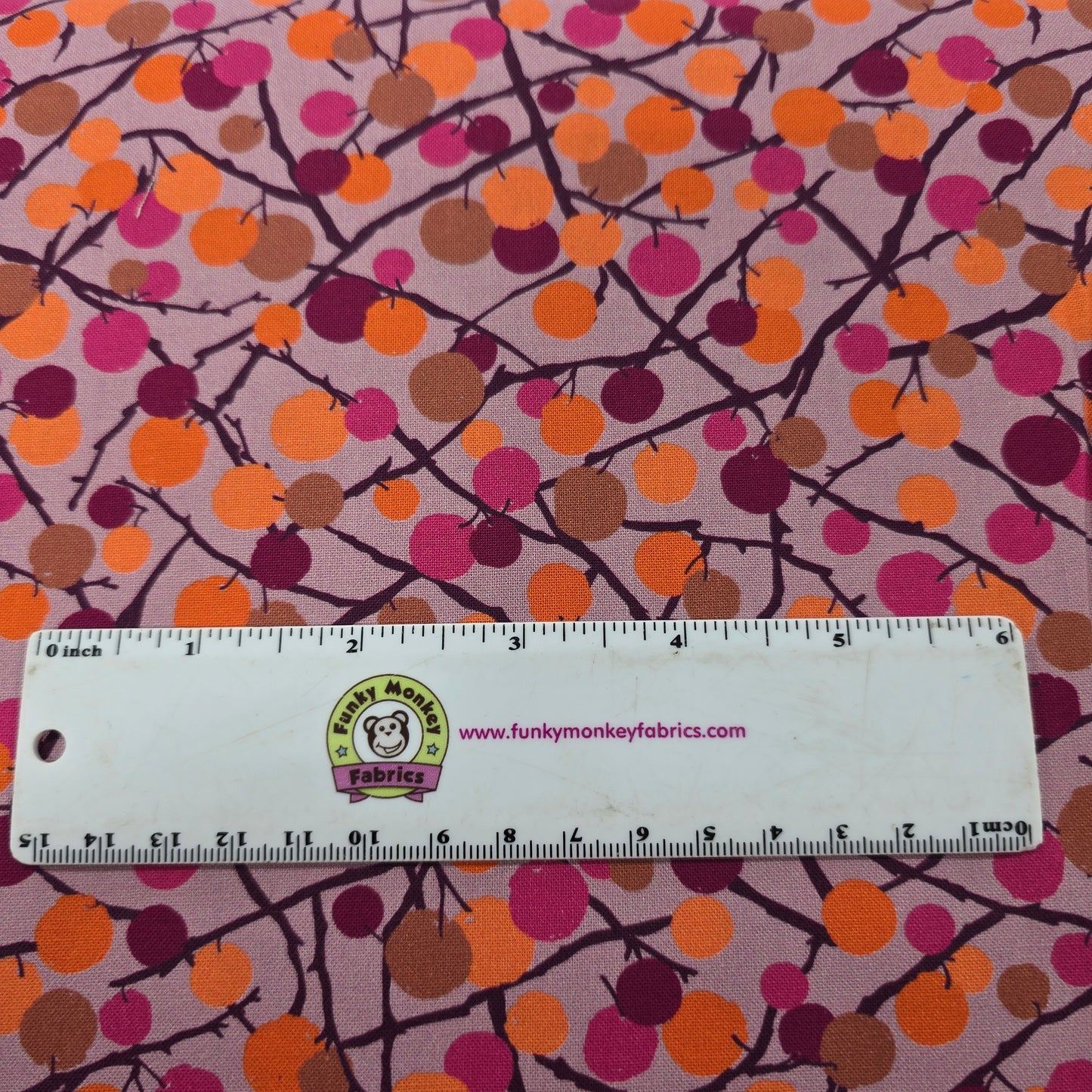 Bittersweet Fruit on Trees - Woodland Wander - Dashwood Studio Cotton