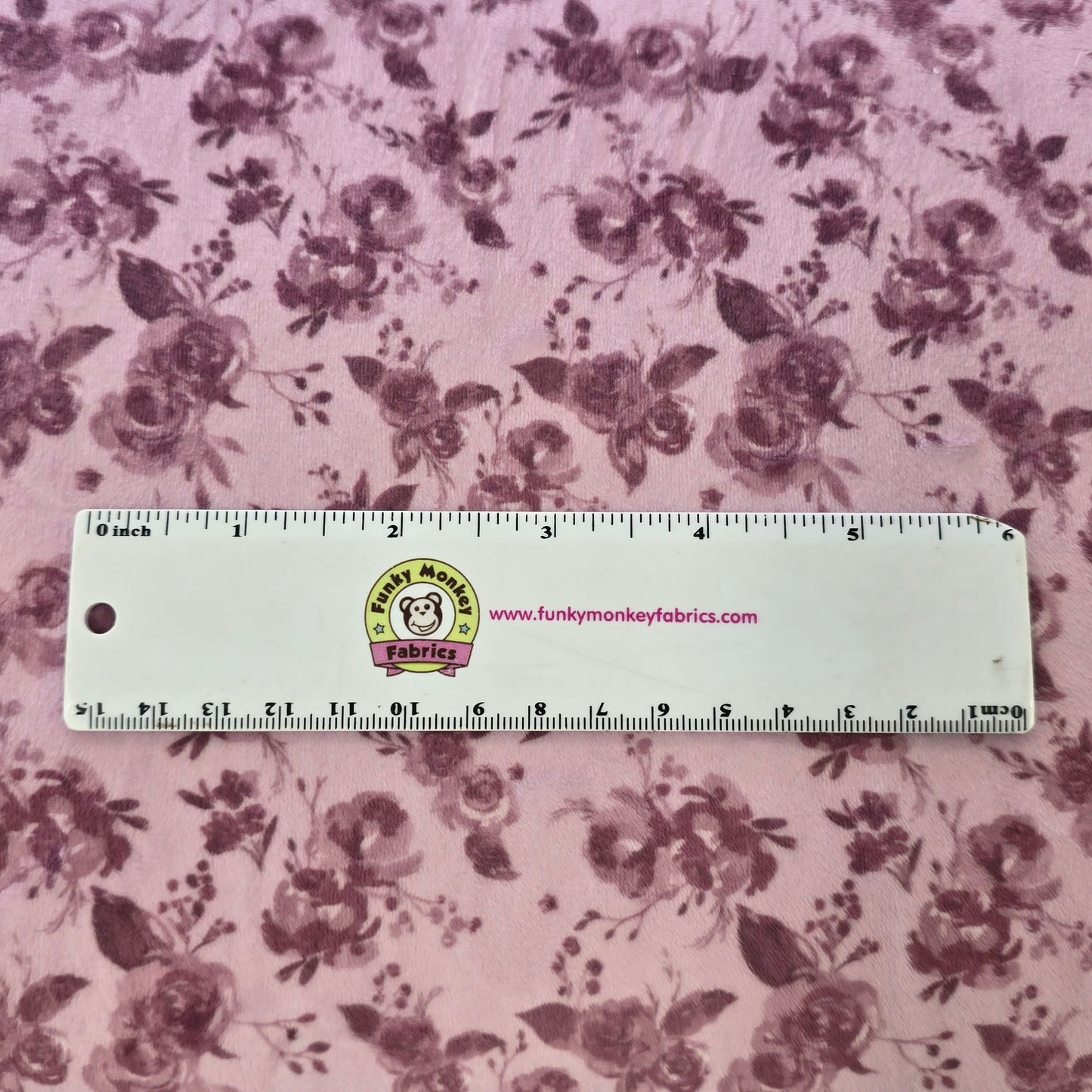 Garden Tonal Woodrose Quilting Cuddle - Shannon Fabrics