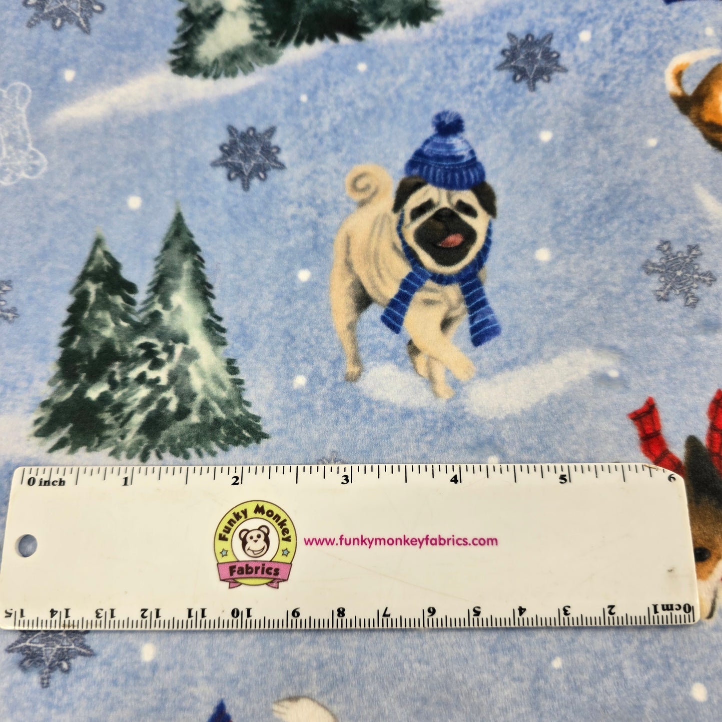 Best in Show Dusty Blue - Shannon Fabrics Minky