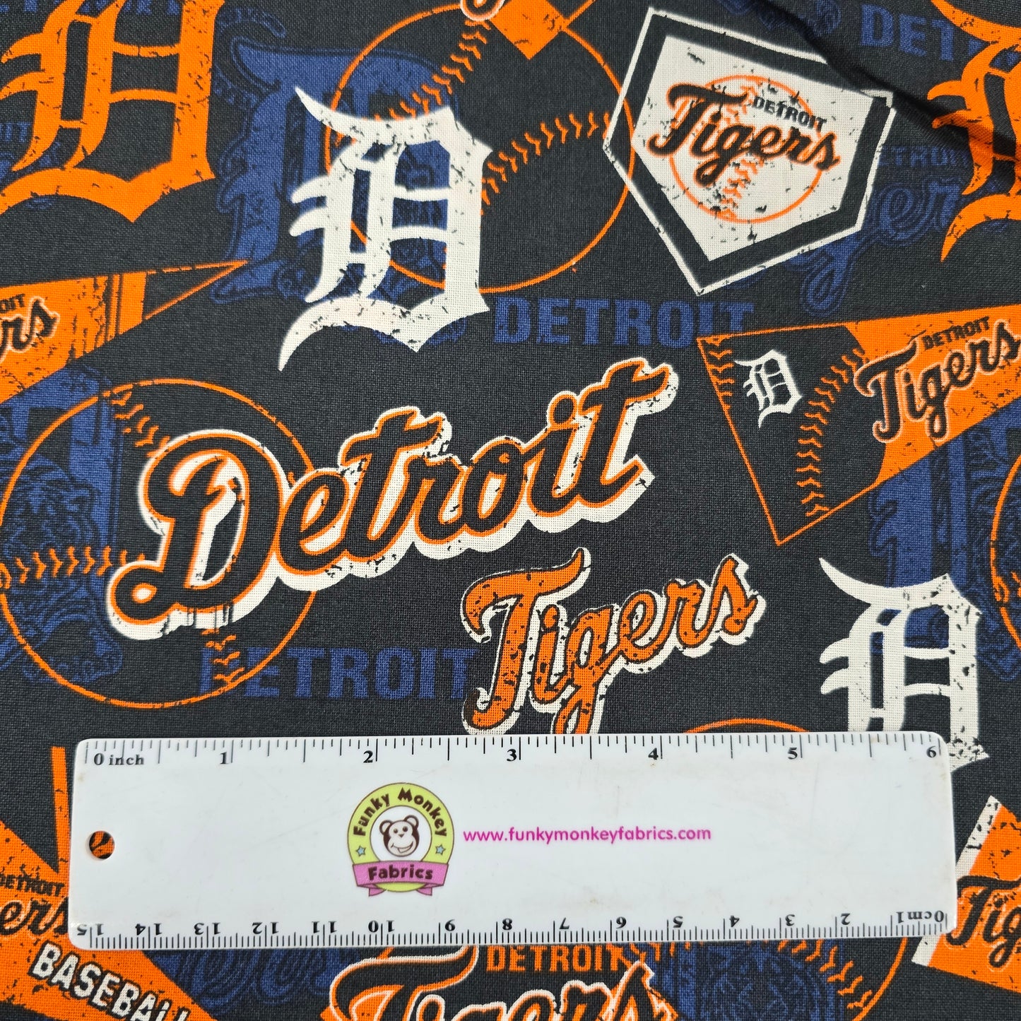 MLB Detroit Tigers - Fabric Traditions Cotton