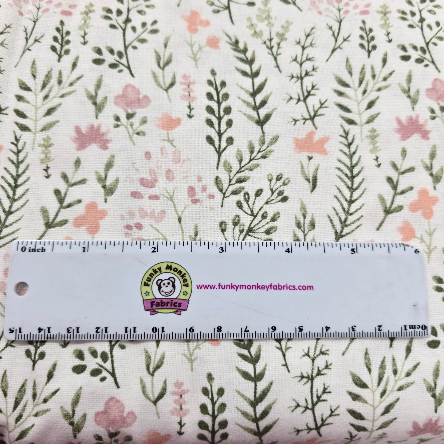 Watercolor Floral - Springs Creative Flannel