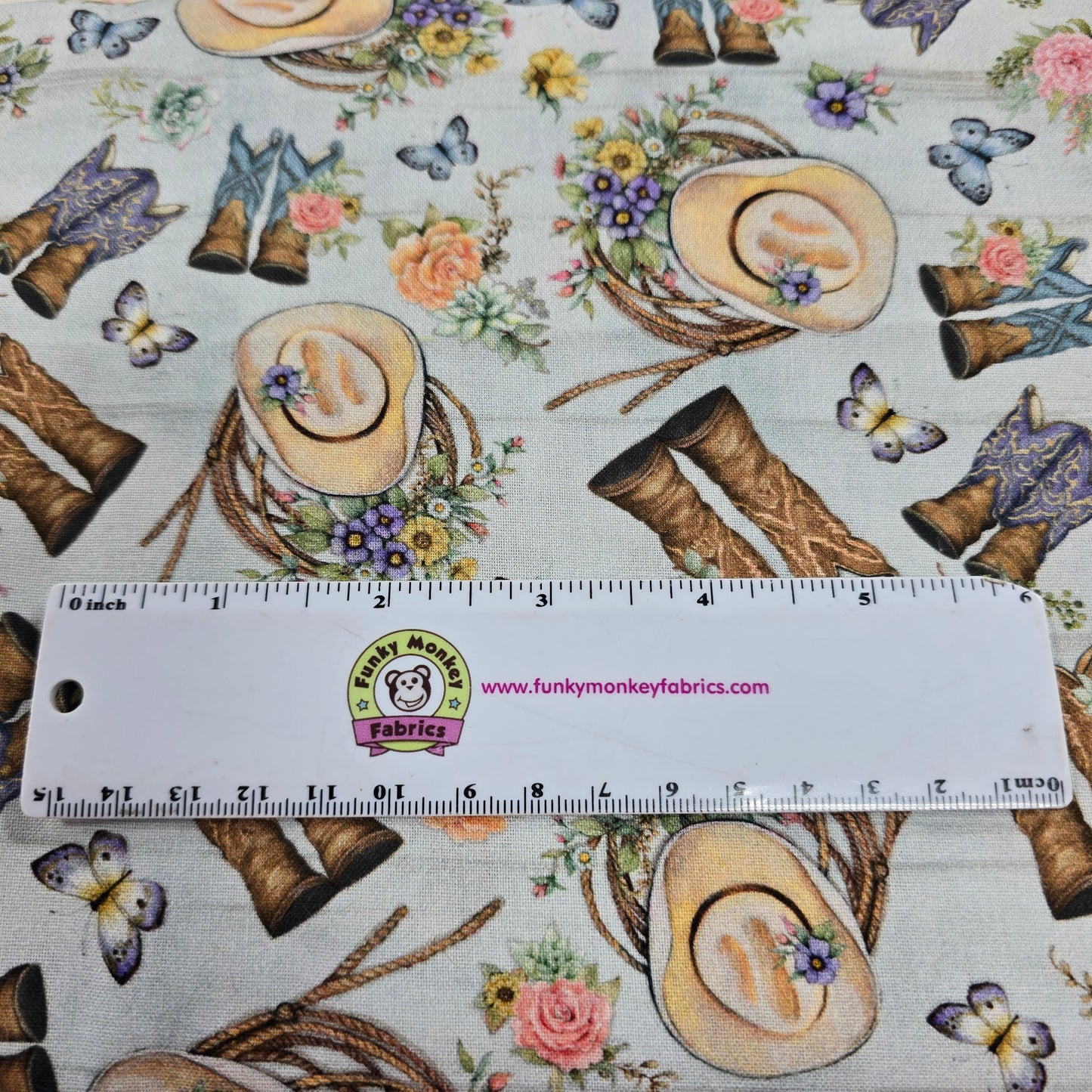 Hydrangea Tossed Boots - Springs Creative Cotton