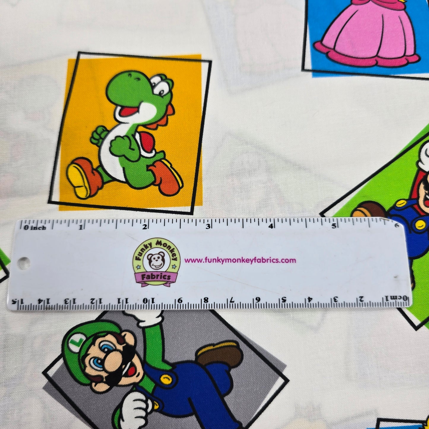 Mario & Friends Character Blocks - Springs Creative Cotton