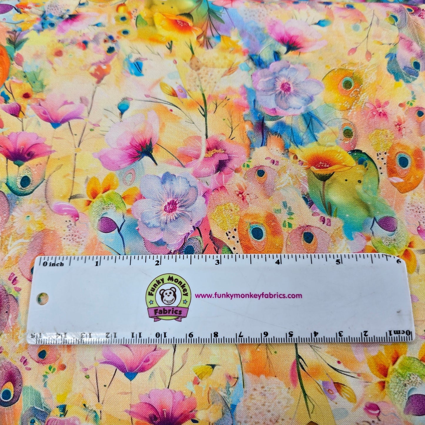 Bright Morning Floral - Timeless Treasures Cotton