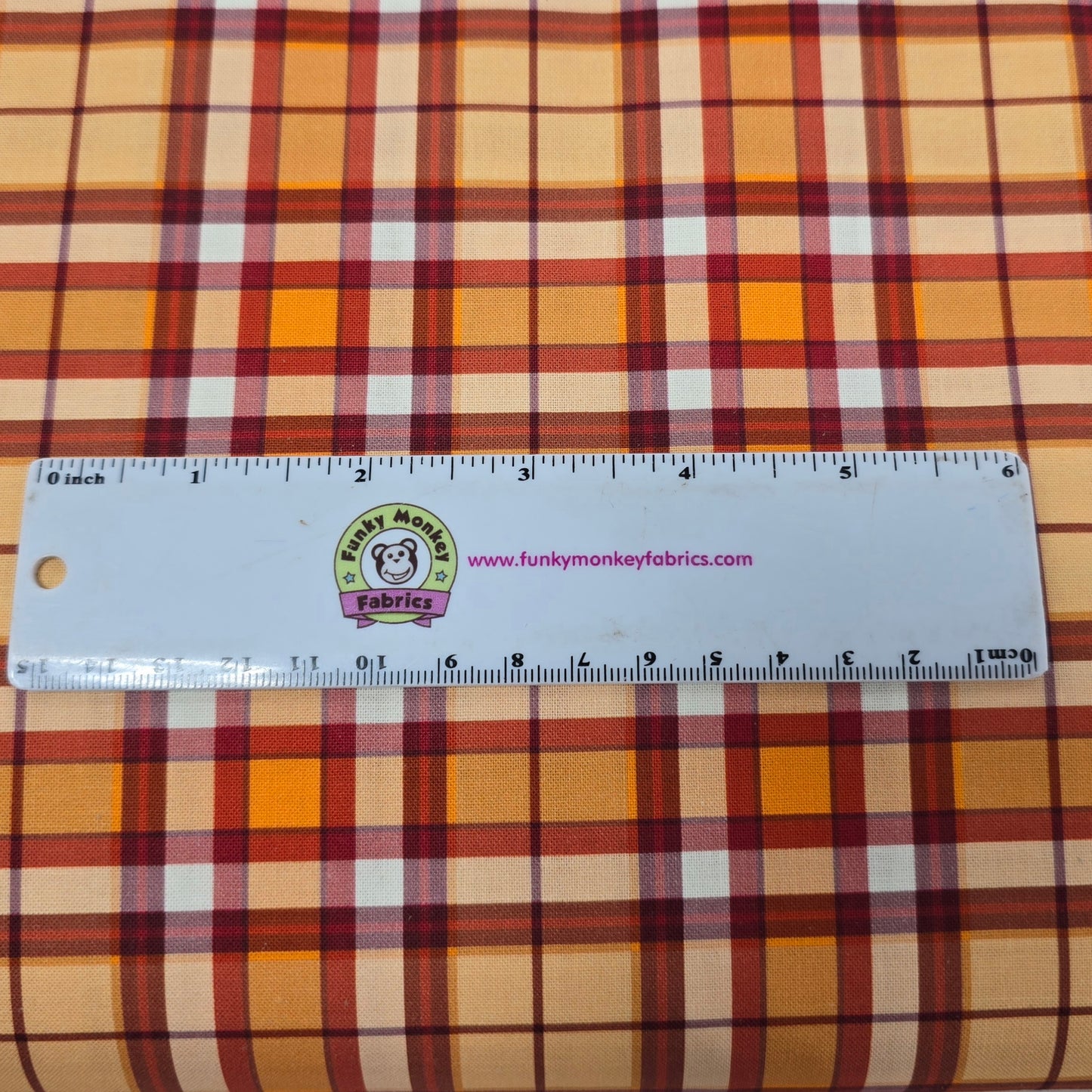 Harvest Plaid - Pumpkin Patch Keeper - Camelot Cotton