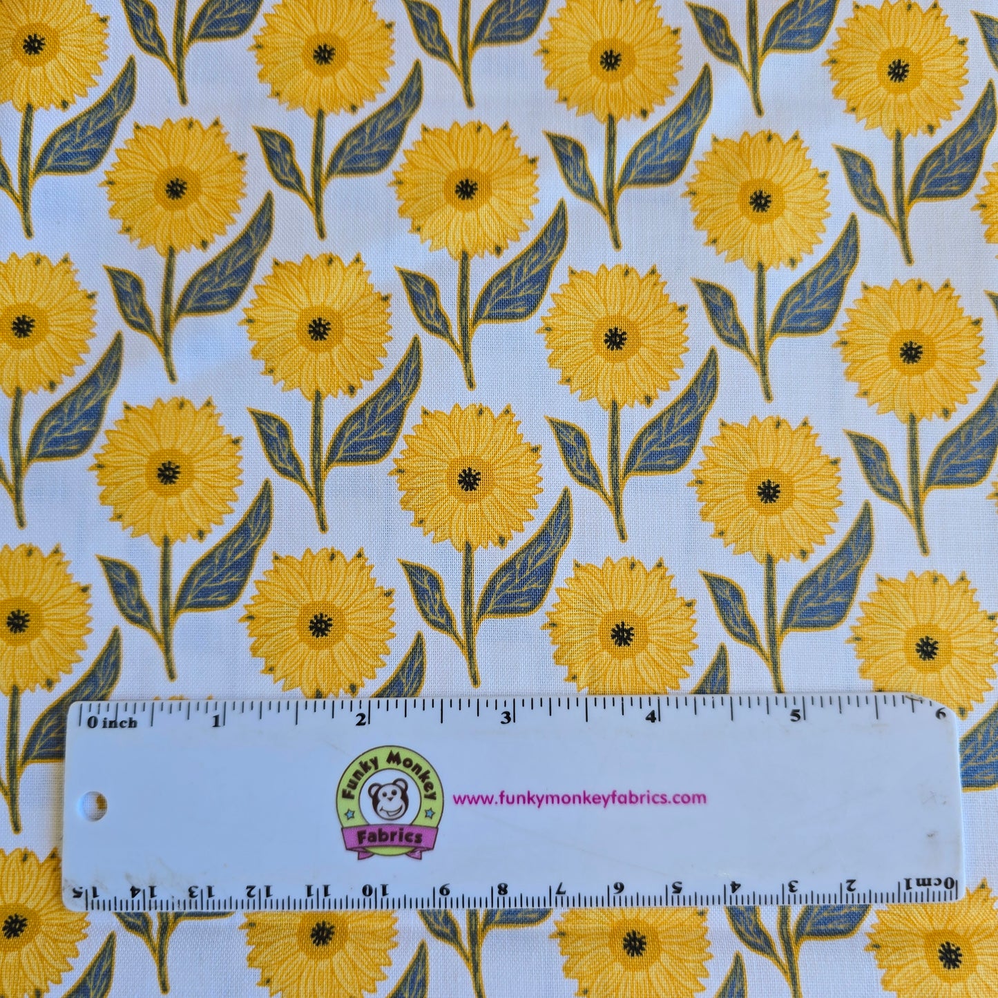 Sunflower Sunshine - Springs Creative Cotton