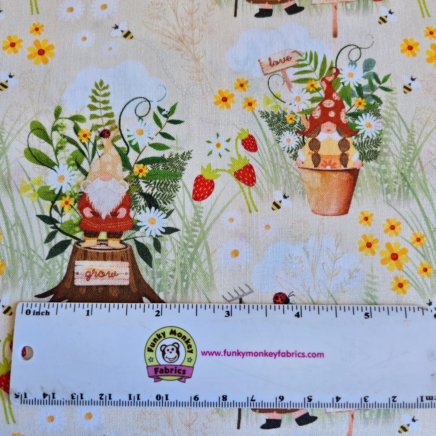 Garden Gnomes - Springs Creative Cotton