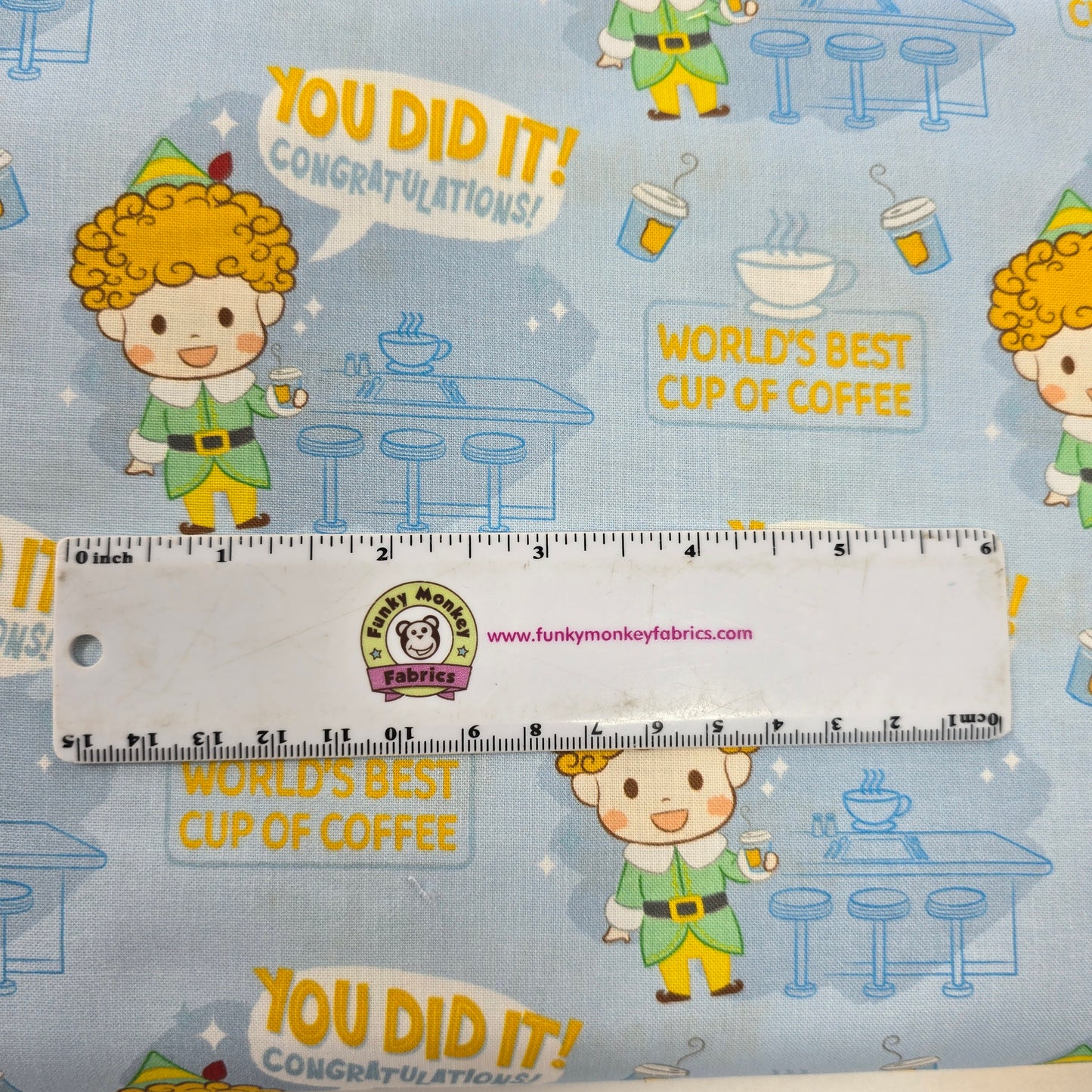 Best Cup of Coffee - Elf Movie - Camelot Cotton