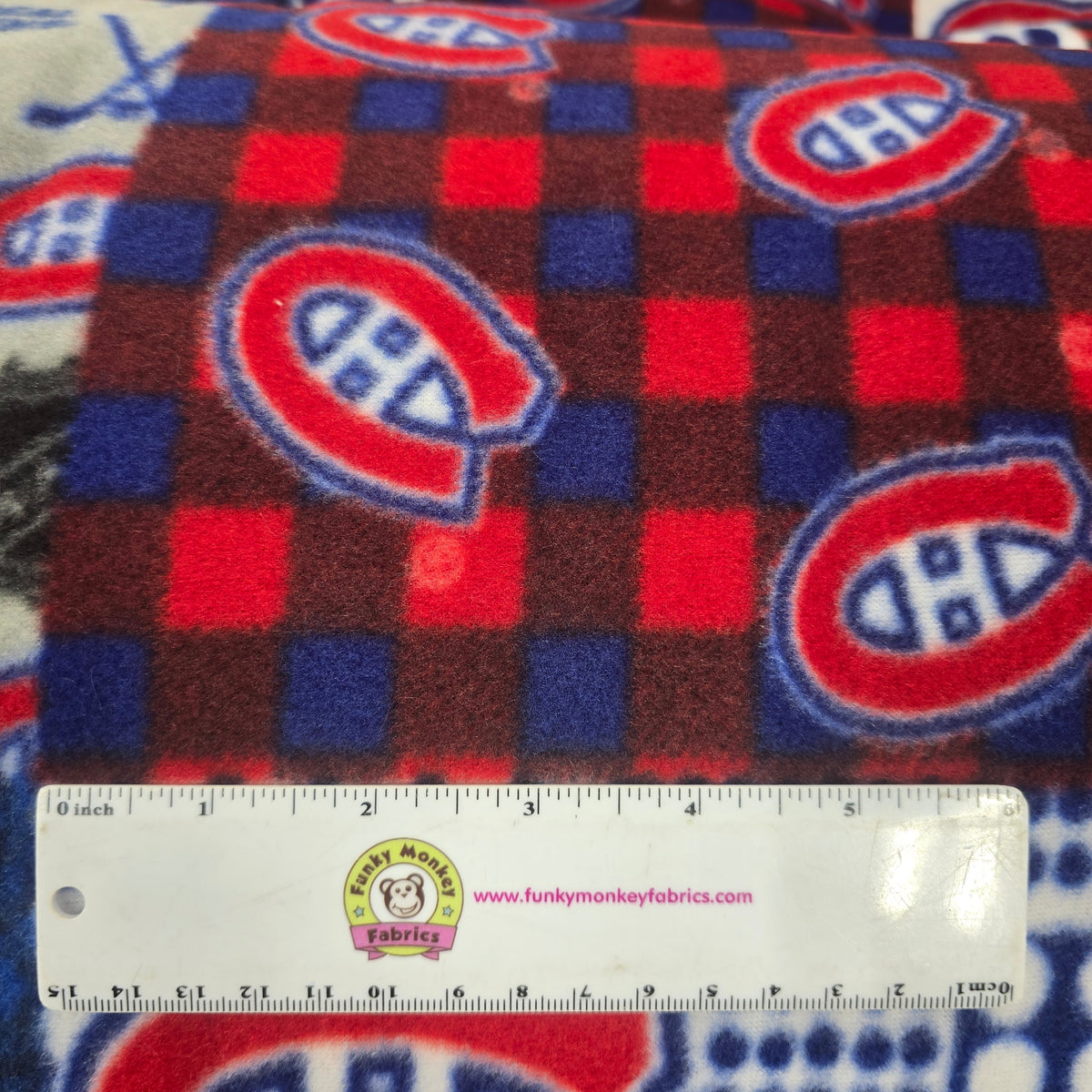 NHL Cheater Quilt Montreal Canadiens - Sykel Fleece