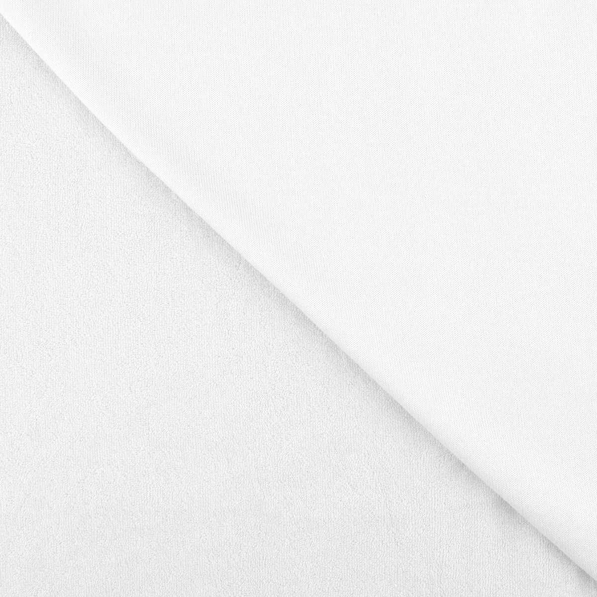 White Baby Terry Knit