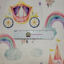 Pink Fairy Tale Digital - Shannon Fabrics Cuddle Minky