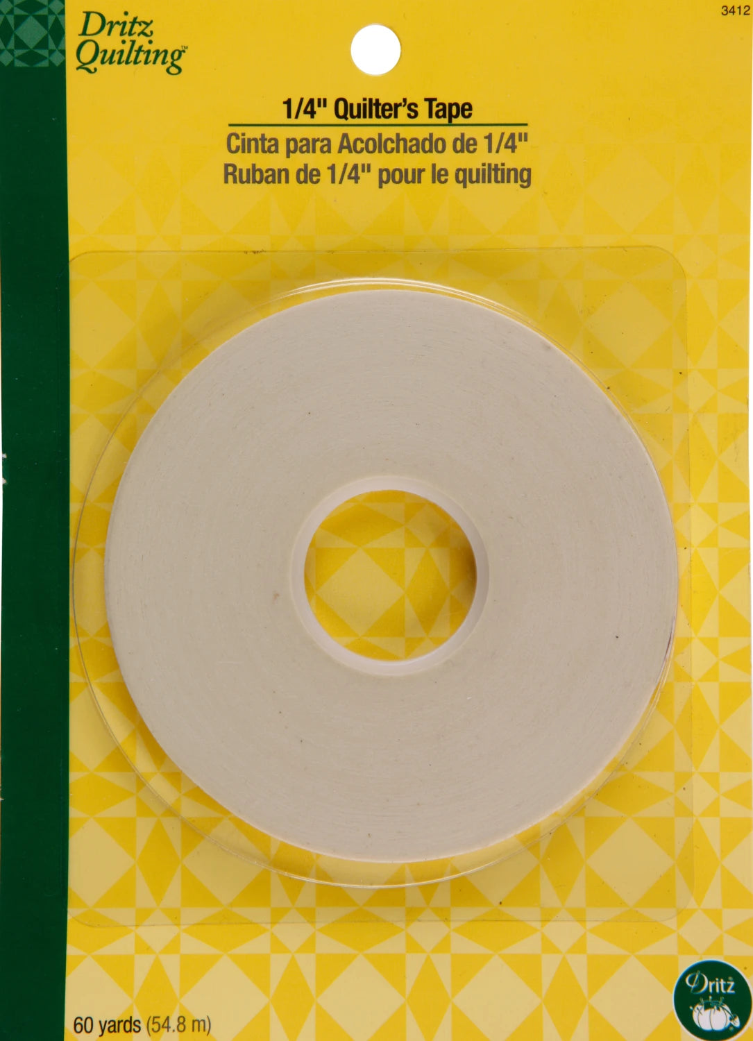 Quilters Tape - 0.25" x 60 yards (3412D)