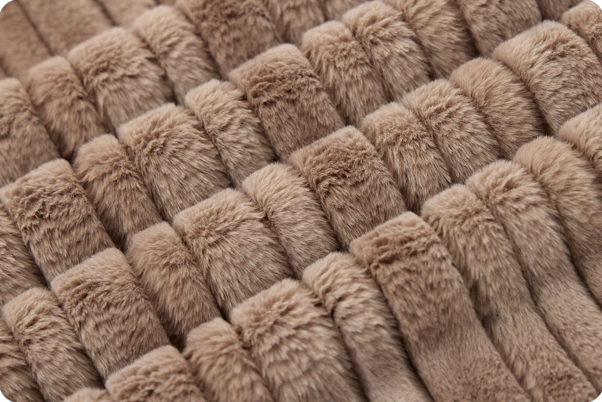 CLEARANCE Simply Taupe Vienna - Shannon Fabrics Cuddle Minky