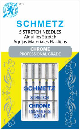 Chrome Stretch Schmetz Needles 90/14 (5 pack)