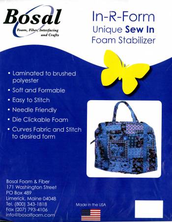 Package - Bosal In-R-Form Sew in Foam Stabilizer - 91.44 x 147.32cm (36in x 58in) (BOS492-36)