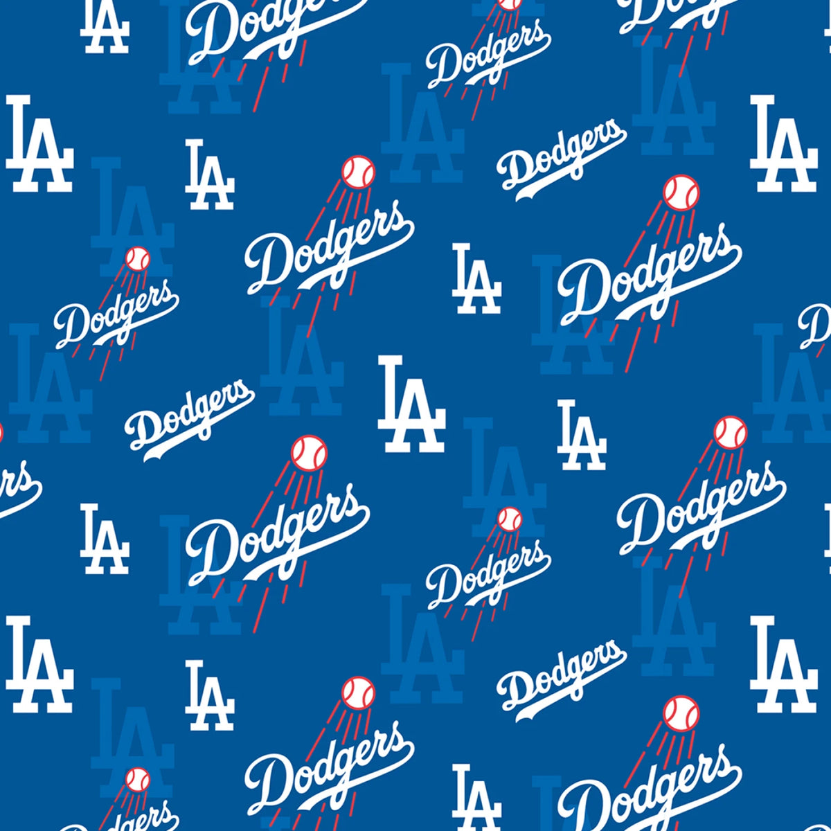 MLB LA Dodgers - Fabric Traditions Cotton