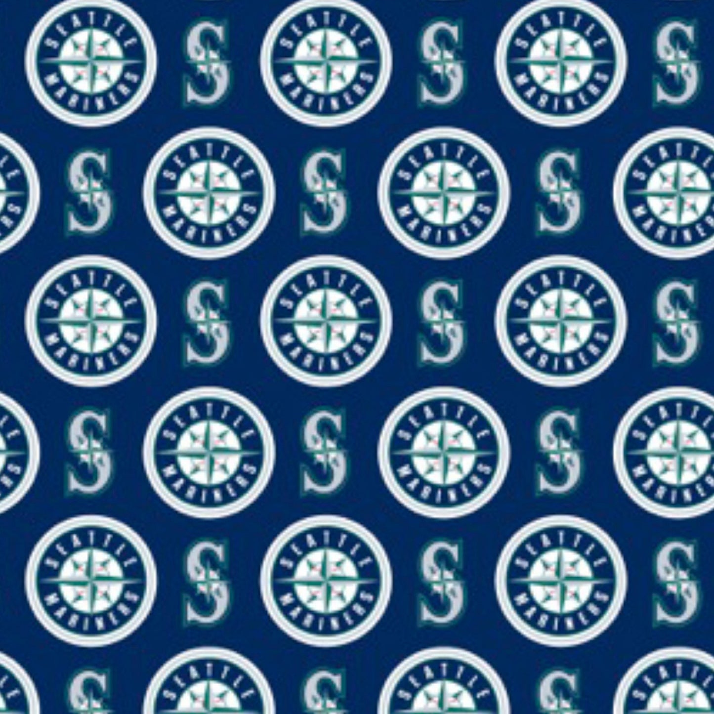 MLB Seattle Mariners - Fabric Traditions Cotton (6655-B)