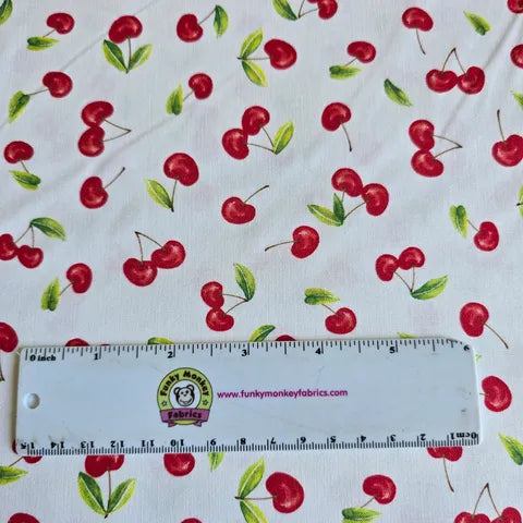 Squeeze the Day Cherries - Wilmington Prints Cotton