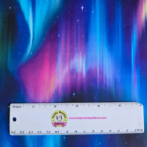 Aurora Northern Lights Skyview - Timeless Treasures Cotton