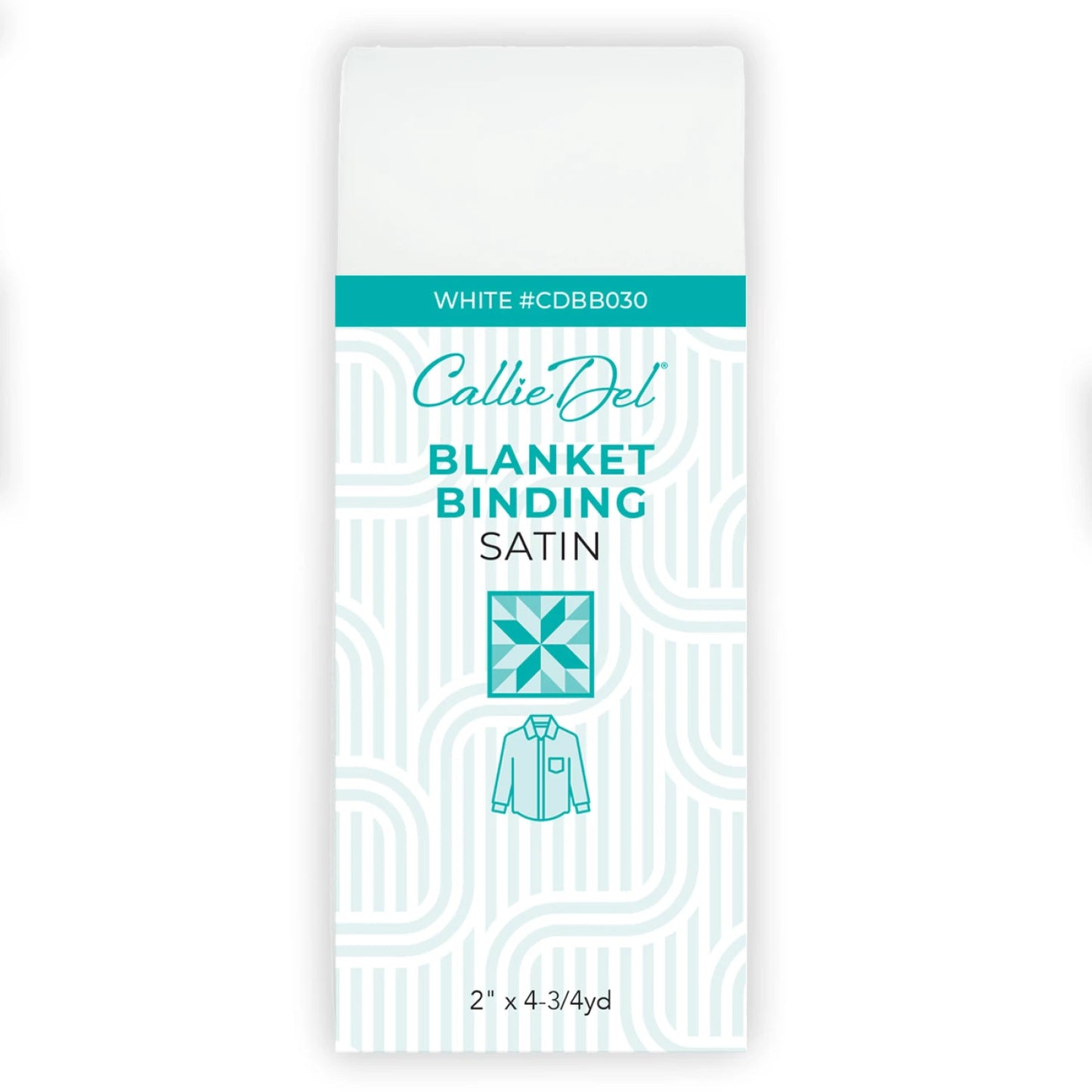 White Satin Blanket Binding (117794030)