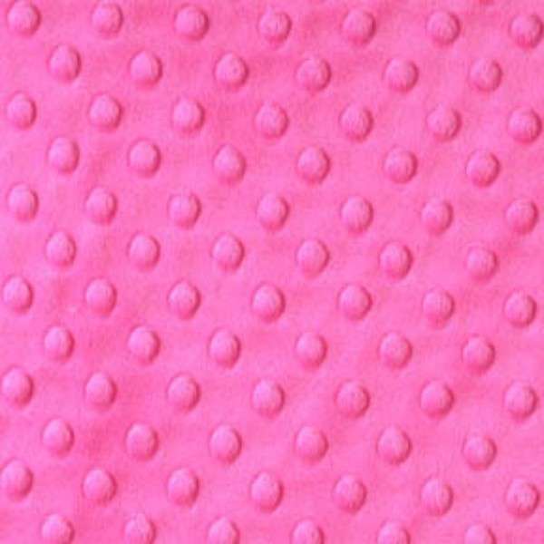 Fuchsia Dimple - Shannon Fabrics Minky (cdfuchsia)