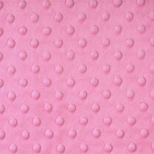 Hot Pink Dimple - Shannon Fabrics Cuddle Minky
