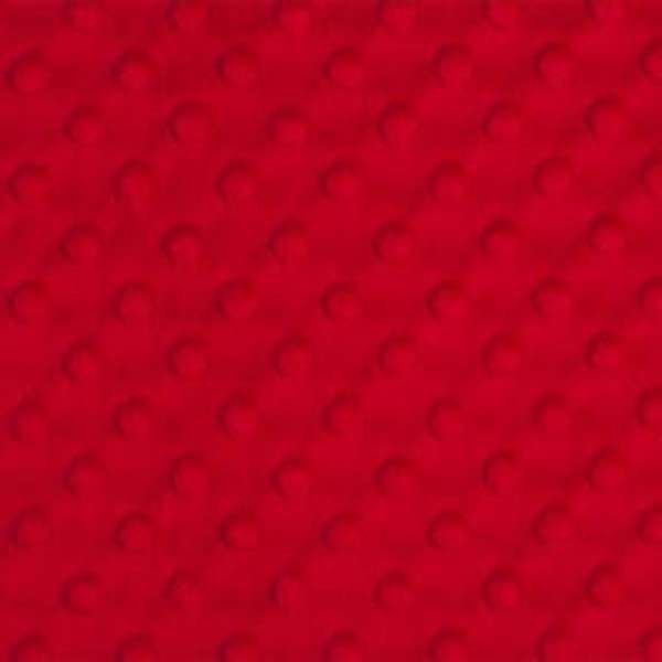 Red Dimple Minky - Shannon Fabrics