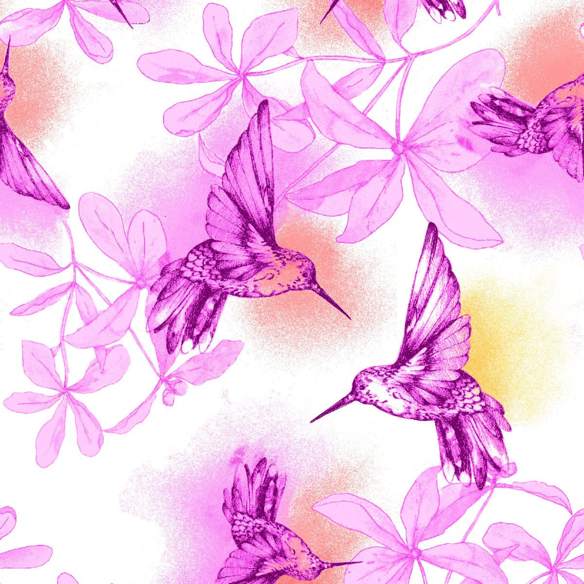 Hummingbirds - AE Nathan Flannel