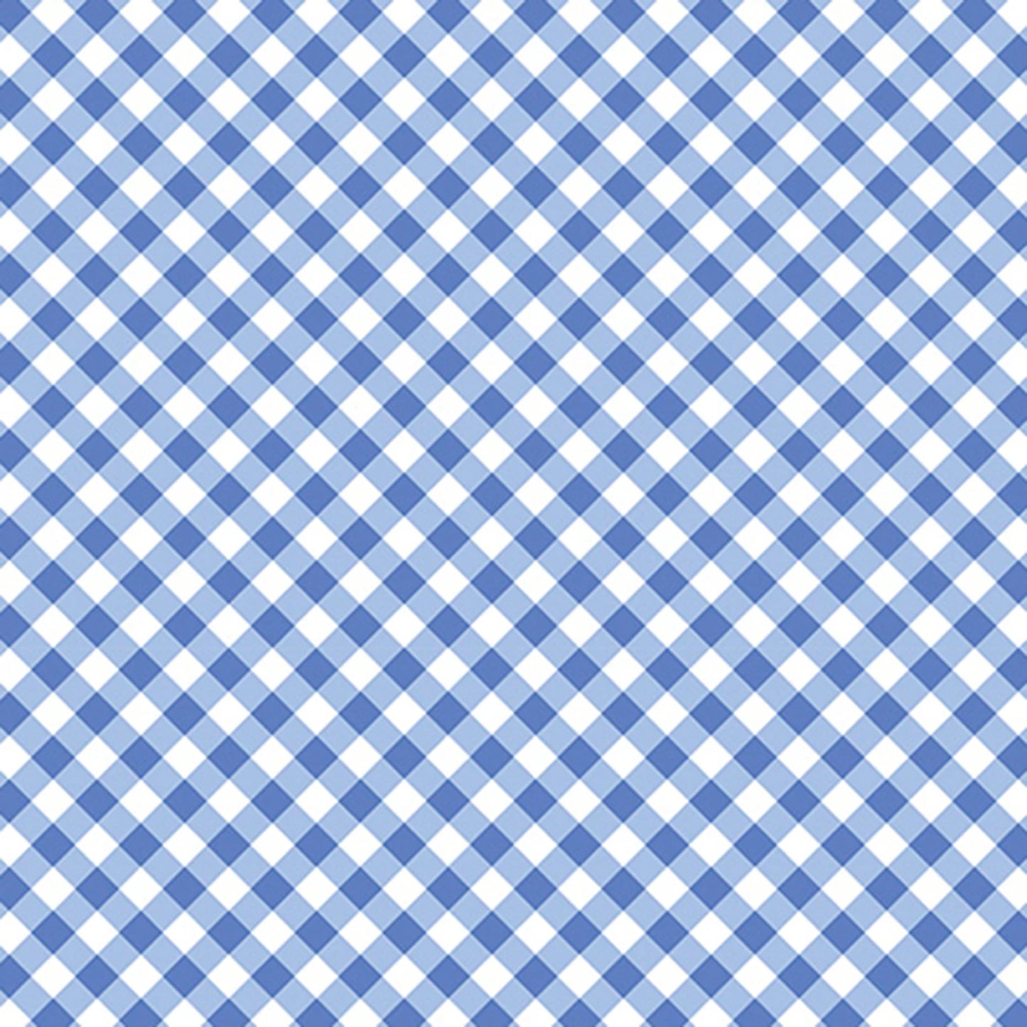 Blue Bonnet Gingham - Cottage Rose Lane Quilting Cuddle - Shannon Fabrics (QCCRGINGHAMBLUEBONNET)