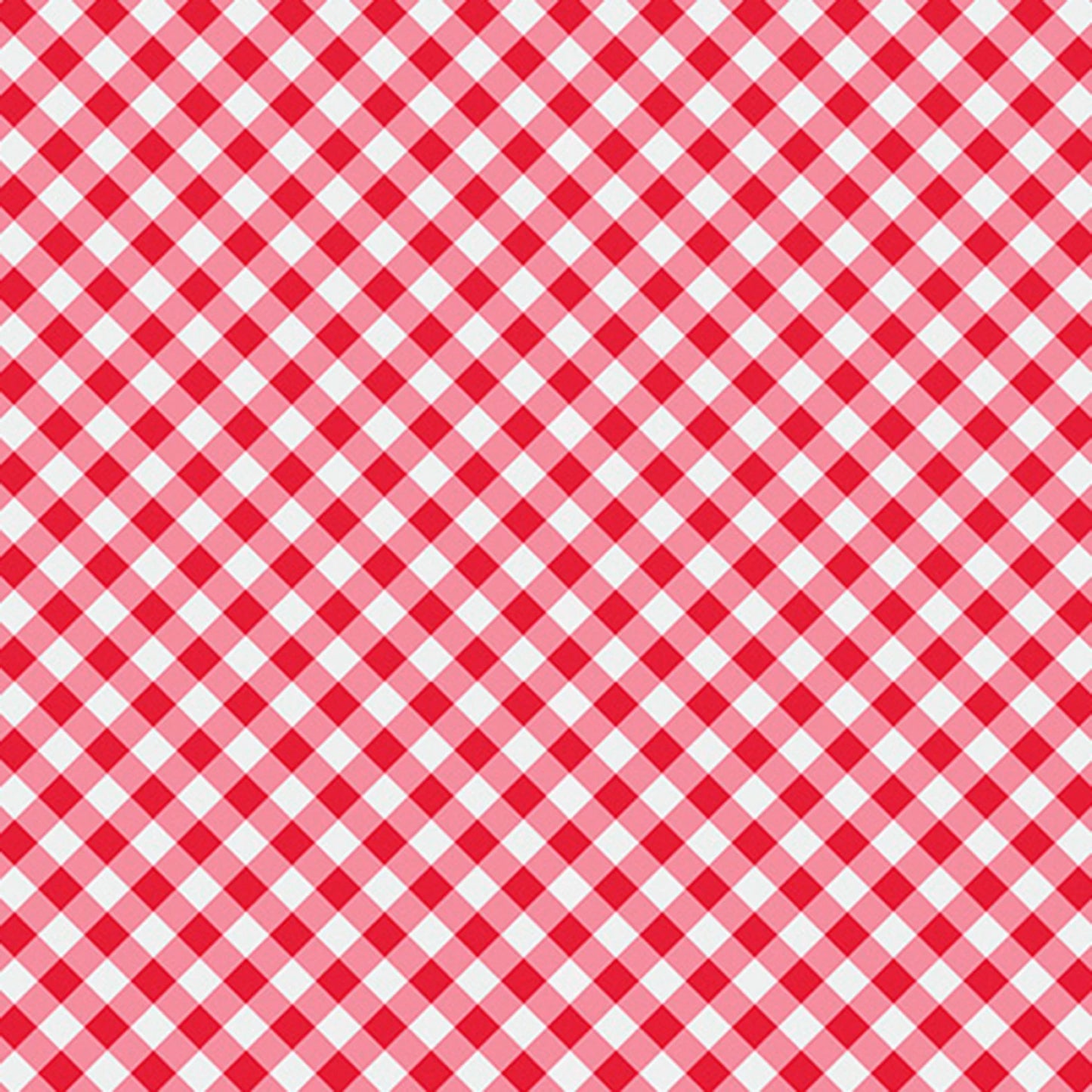 Candy Apple Gingham - Cottage Rose Lane Quilting Cuddle - Shannon Fabrics (QCCRGINGHAMCANDYAPPLE)
