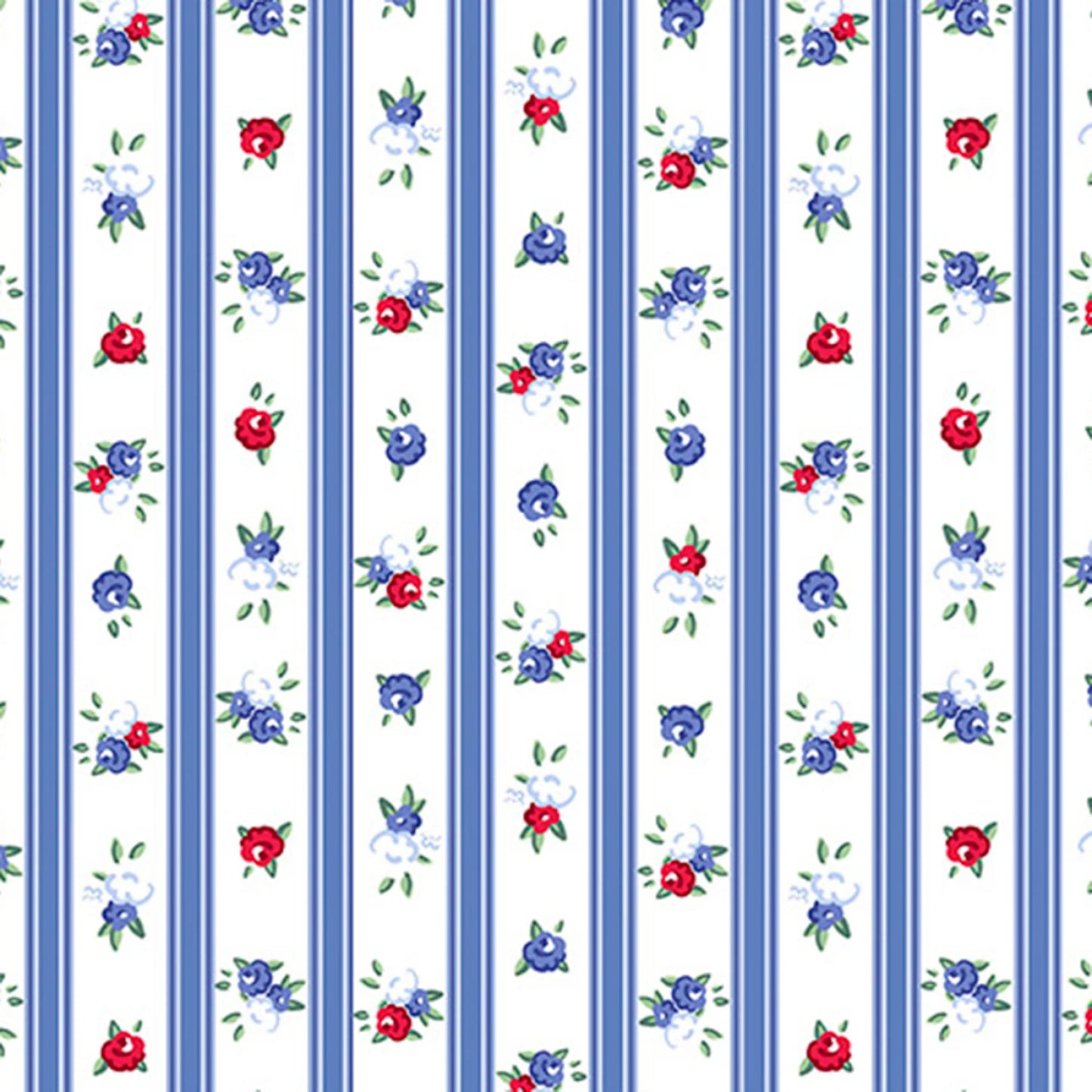 Blue Bonnet Nottinghill - Cottage Rose Lane Quilting Cuddle - Shannon Fabrics (QCCRNOTTINGHILLBLUEBONNET)