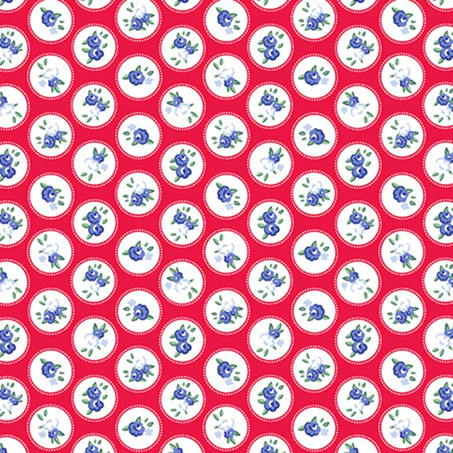 Candy Apple Windsor - Cottage Rose Lane Quilting Cuddle - Shannon Fabrics (QCCRWINDSORCANDYAPPLE)