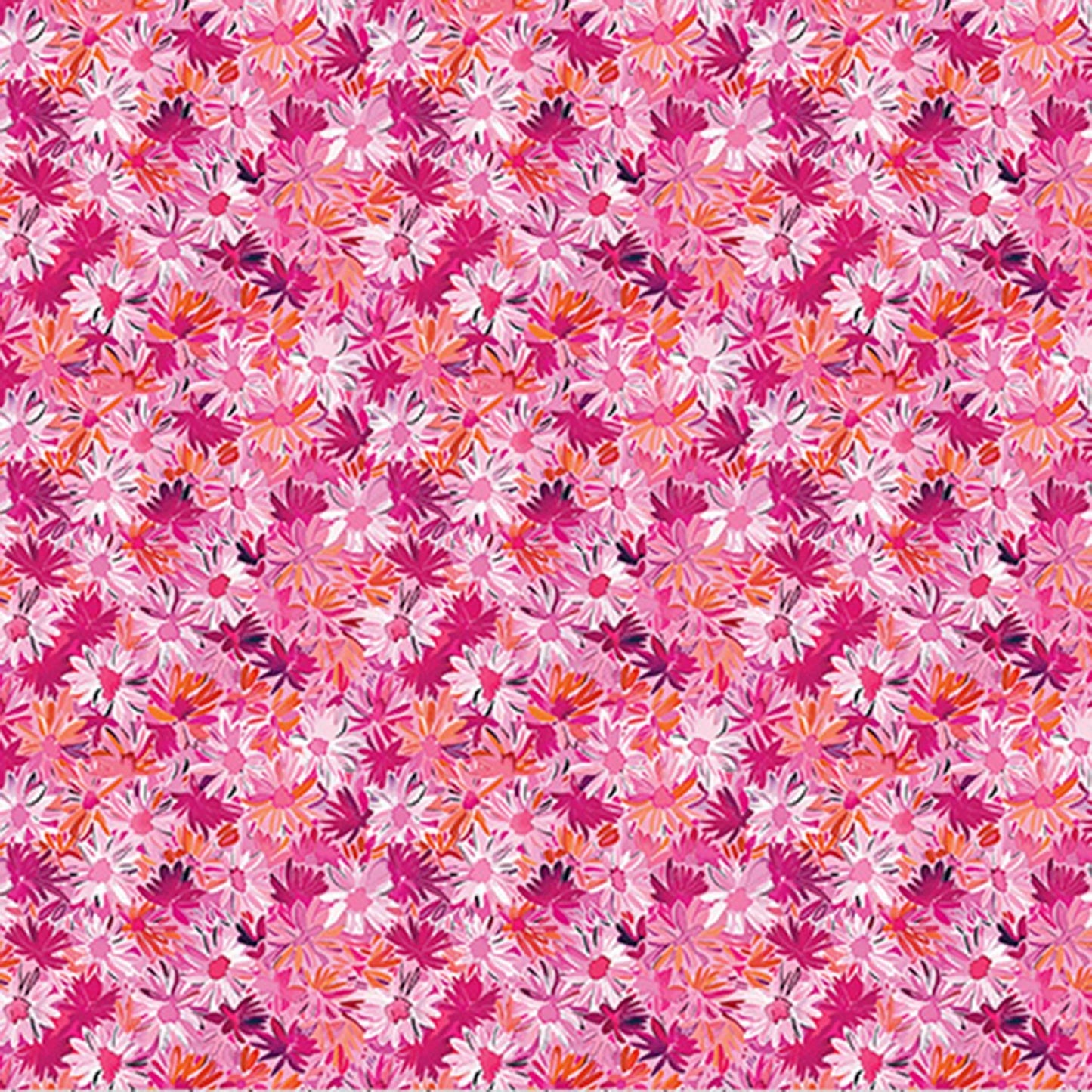 Daisies Pink Wanderlust Quilting Cuddle - Shannon Fabrics (qcwldaisiespink)