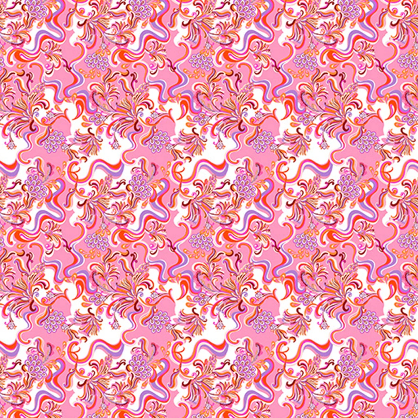 Paisley Pink Wanderlust Quilting Cuddle - Shannon Fabrics (QCWLPAISLEYPINK)